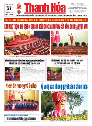 Số 11641 - Thứ Tư, ngày 21/01/2026