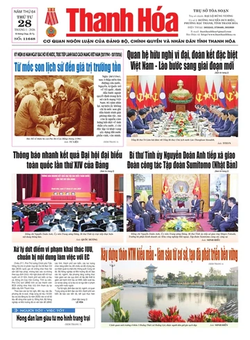 Số 11648 - Thứ Tư, ngày 28/01/2026