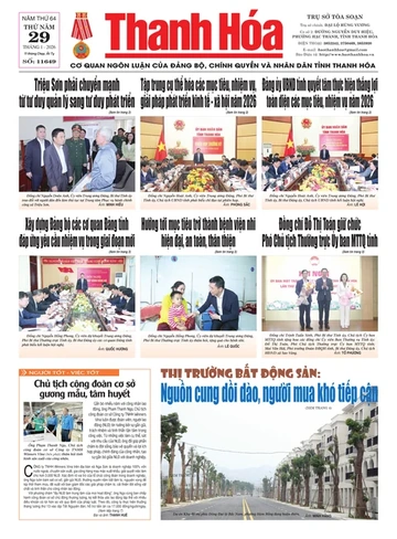 Số 11649 - Thứ Năm, ngày 29/01/2026