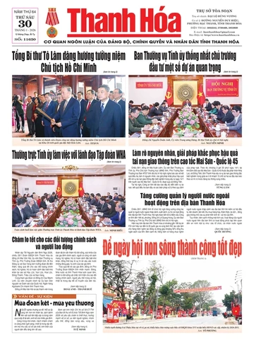 Số 11650 - Thứ Sáu, ngày 30/01/2026