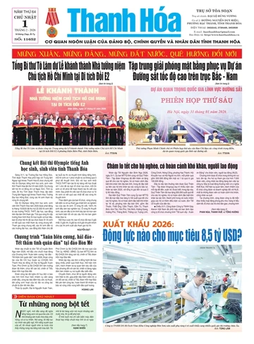 Số 11652 - Chủ nhật, ngày 01/02/2026