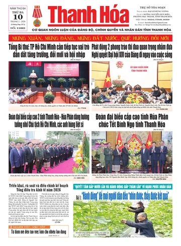 Số 11661 - Thứ Ba, ngày 10/02/2026