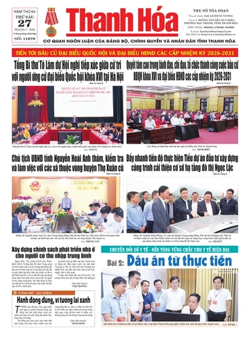 Số 11678 - Thứ Sáu, ngày 27/02/2026