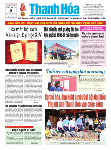 Số 11687 - Chủ nhật, ngày 08/03/2026