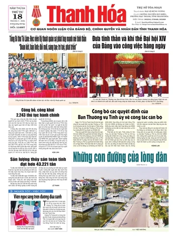 Số 11697 - Thứ Tư, ngày 18/03/2026