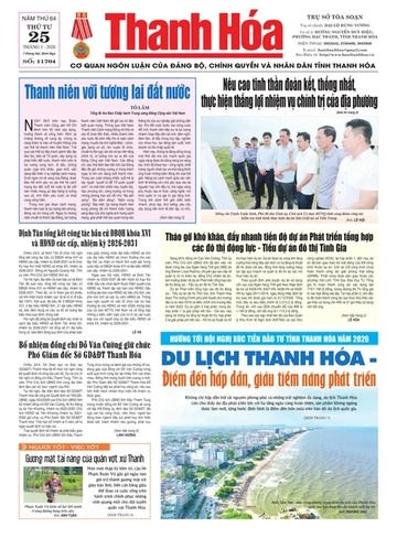 Số 11704 - Thứ Tư, ngày 25/03/2026