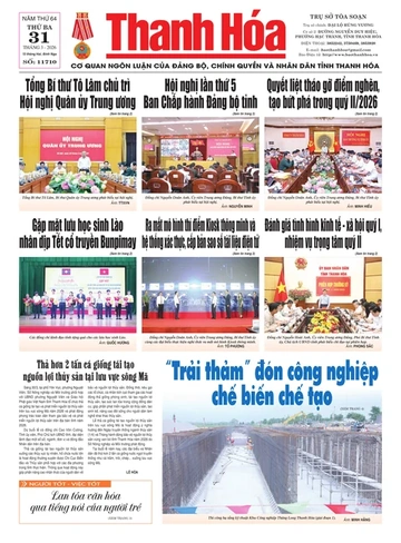 Số 11710 - Thứ Ba, ngày 31/03/2026