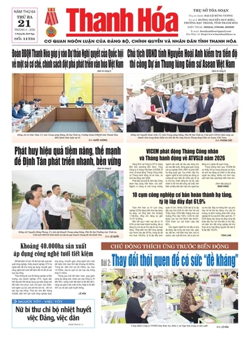 Số 11731 - Thứ Ba, ngày 21/04/2026