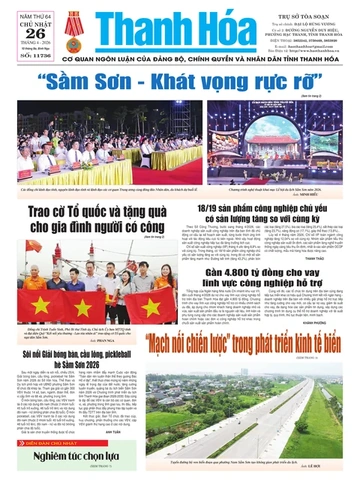 Số 11736 - Chủ nhật, ngày 26/04/2026