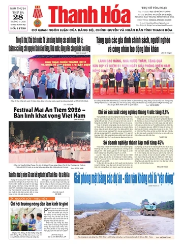 Số 11738 - Thứ Ba, ngày 28/04/2026