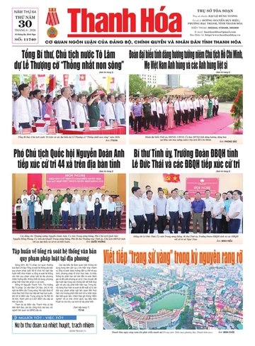 Số 11740 - Thứ Năm, ngày 30/04/2026