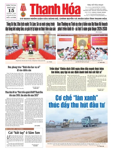 Số 11755 - Thứ Sáu, ngày 15/05/2026