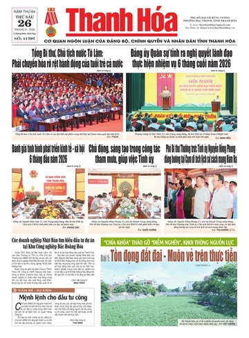 Số 11797 - Thứ Sáu, ngày 26/06/2026