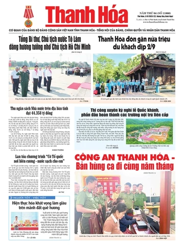 Số 11866 - Thứ Năm, ngày 03/09/2026