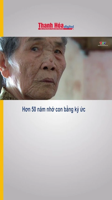 Hơn 50 năm nhớ con bằng kí ức