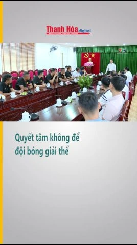 Quyết tâm không để đội bóng giải thể