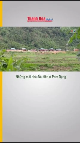 Những mái nhà đầu tiên ở Pom Dụng