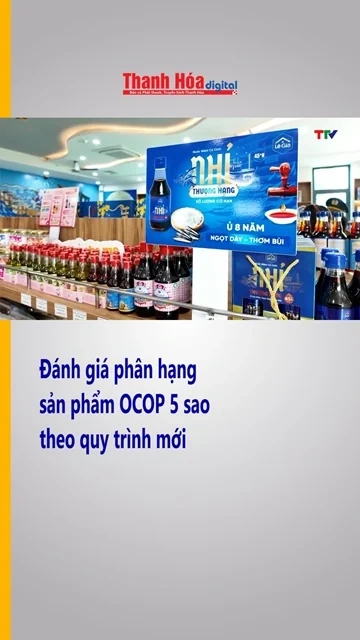 Đánh giá phân hạng sản phẩm OCOP 5 sao theo quy trình mới