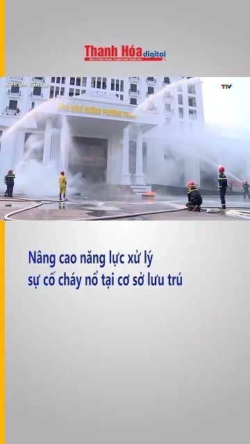 Nâng cao năng lực xử lý sự cố cháy nổ tại cơ sở lưu trú