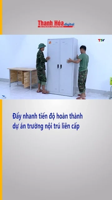Đẩy nhanh tiến độ hoàn thành dự án trường nội trú liên cấp