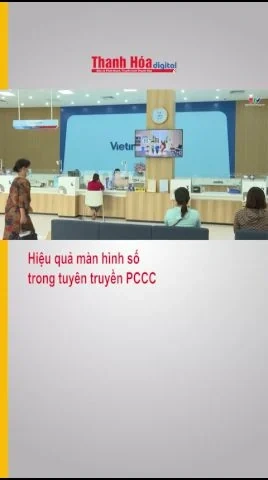 Hiệu quả màn hình số trong tuyên truyền phòng cháy, chữa cháy