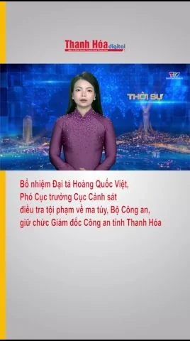 Công bố Quyết định bổ nhiệm Giám đốc Công an tỉnh Thanh Hóa