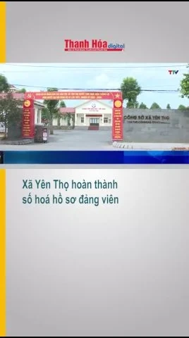 Xã Yên Thọ hoàn thành số hoá hồ sơ đảng viên