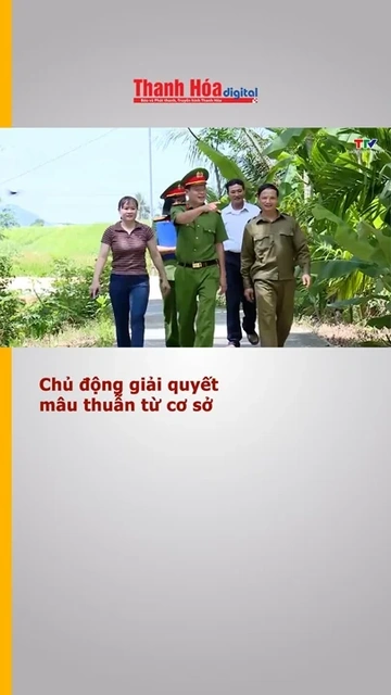 Chủ động giải quyết mâu thuẫn từ cơ sở