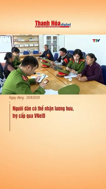 Người dân có thể nhận lương hưu, trợ cấp qua VNeID