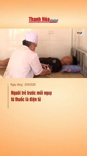 Người trẻ trước mối nguy từ thuốc lá điện tử