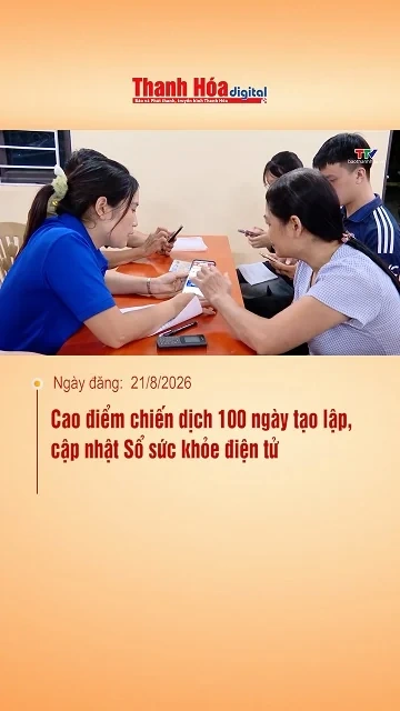 Cao điểm chiến dịch 100 ngày tạo lập, cập nhật Sổ sức khỏe điện tử