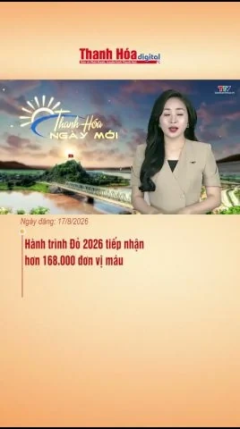Hành trình Đỏ 2026 tiếp nhận hơn 168.000 đơn vị máu