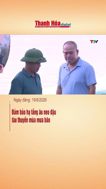 Đảm bảo hạ tầng âu neo đậu tàu thuyền mùa mưa bão