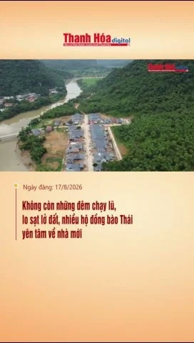 Không còn những đêm chạy lũ, lo sạt lở đất, nhiều hộ đồng bào Thái yên tâm về nhà mới
