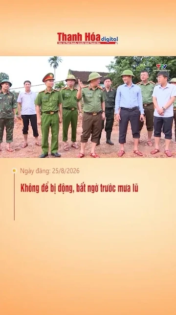 Không để bị động, bất ngờ trước mưa lũ