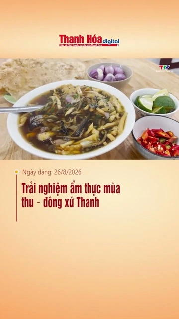 Trải nghiệm ẩm thực mùa thu – đông xứ Thanh
