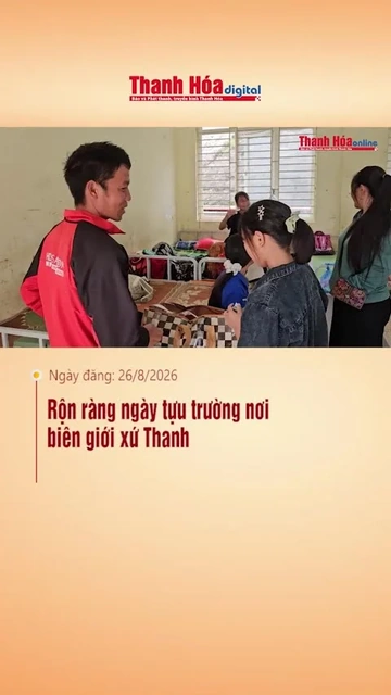 Rộn ràng ngày tựu trường nơi biên giới xứ Thanh