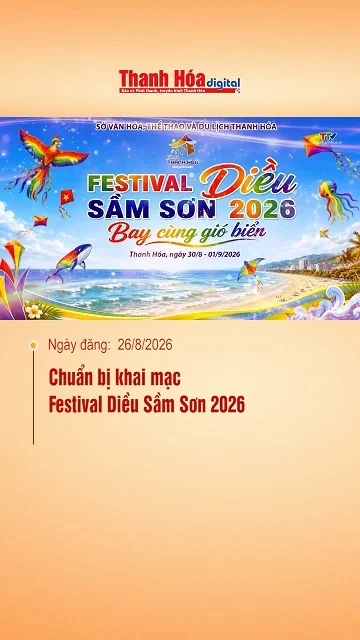Chuẩn bị khai mạc Festival Diều Sầm Sơn 2026