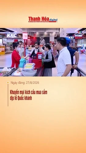 Khuyến mại kích cầu mua sắm dịp lễ Quốc khánh