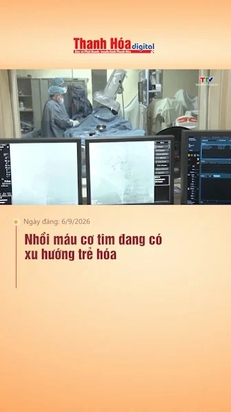 Nhồi máu cơ tim đang có xu hướng trẻ hóa