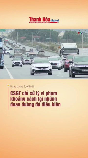 Cảnh sát giao thông chỉ xử lý vi phạm khoảng cách tại những đoạn đường đủ điều kiện