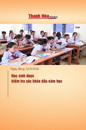 Học sinh được kiểm tra sức khỏe đầu năm học