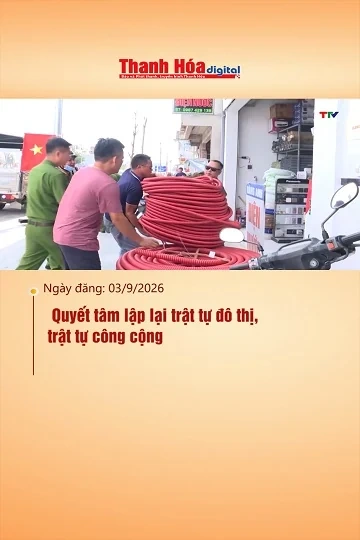 Quyết tâm lập lại trật tự đô thị, trật tự công cộng