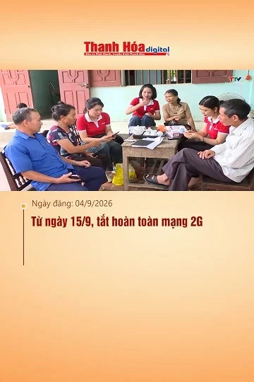 Từ ngày 15/9, tắt hoàn toàn mạng 2G