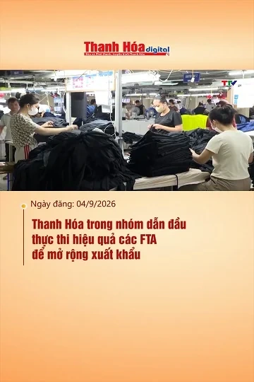 Thanh Hóa trong nhóm dẫn đầu thực thi hiệu quả các FTA để mở rộng xuất khẩu Kinh tế