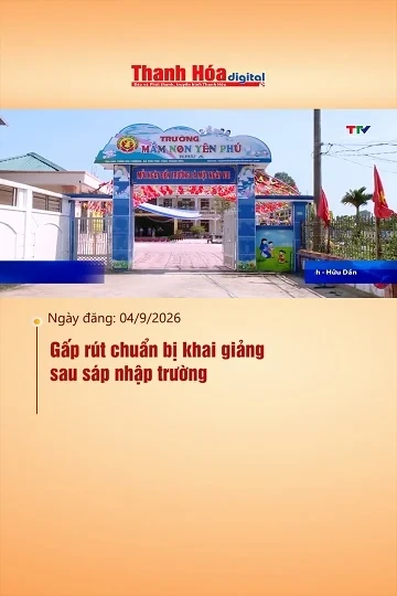 Gấp rút chuẩn bị khai giảng sau sáp nhập trường