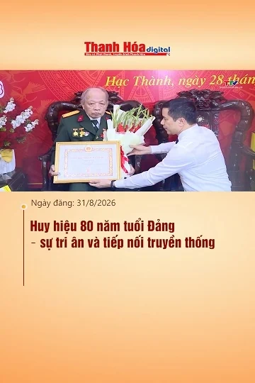 Huy hiệu 80 năm tuổi Đảng – sự tri ân và tiếp nối truyền thống