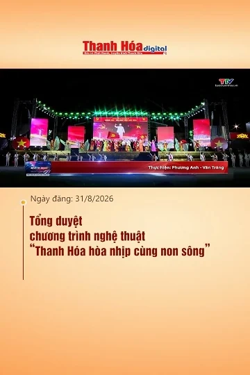 Tổng duyệt chương trình nghệ thuật “Thanh Hóa hòa nhịp cùng non sông”