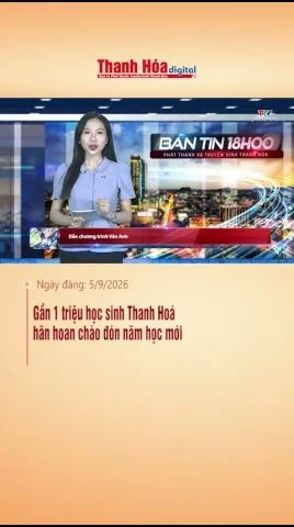 Gần 1 triệu học sinh Thanh Hoá hân hoan chào đón năm học mới