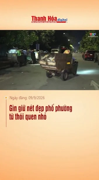 Gìn giữ nét đẹp phố phường từ thói quen nhỏ
